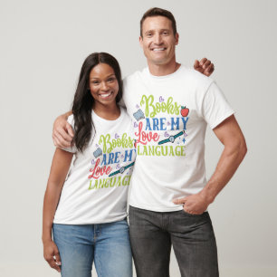 Camiseta Livros São Minha Linguagem do Amor
