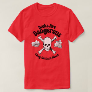 Camiseta Livros são perigosos