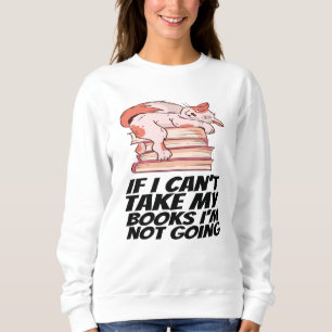 Camiseta Livros - Se Não Posso Levar Meus Livros, Não Vou