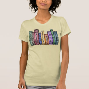 Camiseta Livros Shakespeare n.o 1