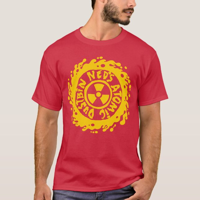 Camiseta Lixeira Atômica de Ned é engraçada (Frente)