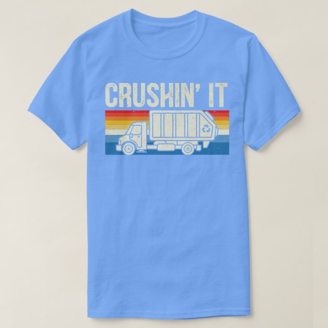 Camiseta Lixeira Reciclagem Coletor de Lixo (Frente do Design)