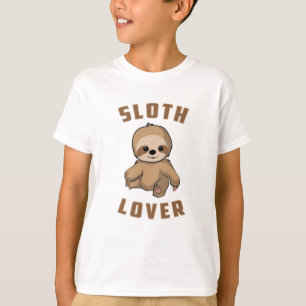 Camiseta Lixiviço Animal Preguiçoso Cansou Dormindo Engraça