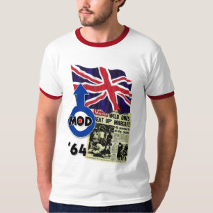 Camiseta Lixo britânico Margate de Mods