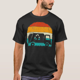 Camiseta Lixo Caminhão de Lixo Retro Reciclar de Vintagem L