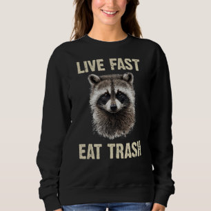 Camiseta Lixo de Comida Rápida ao Vivo e Obtenha Ataque por