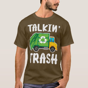 Camiseta Lixo do Coletor de Lixo de Lixo