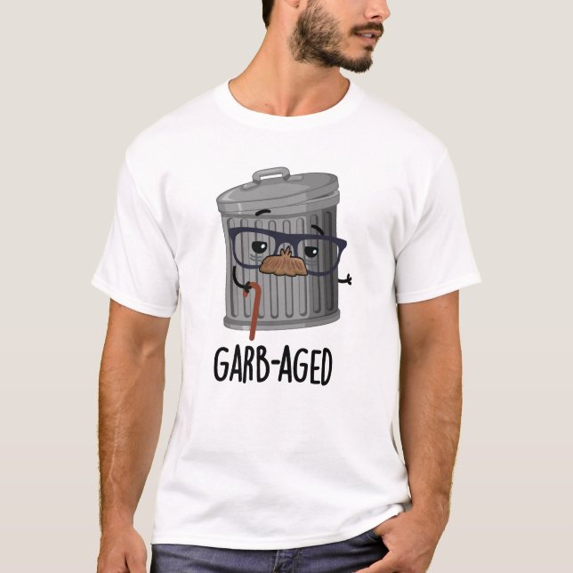 Camiseta Lixo Engraçado, de Garb, pode ser jogado (Frente)
