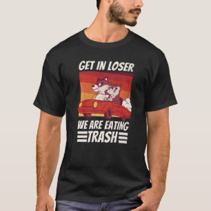 Camiseta Lixo legal De Comida De Carro De Condução De Carro