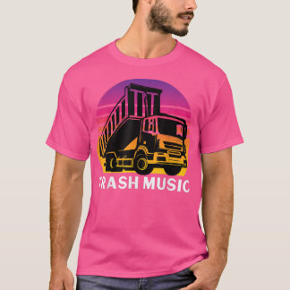 Camiseta Lixo Musical Estilo Vintage 80s