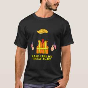 Camiseta Lixo para Coletor de Segurança de Caminhão de Trum