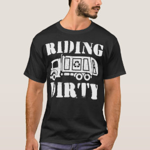 Camiseta Lixo Sorrindo Ventiladores Sujos Dia do Reciclagem