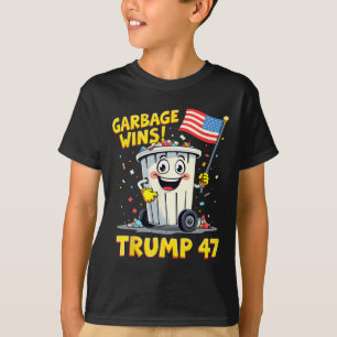 Camiseta Lixo Vence 47 Grelha Da Equipe Para Trump 2024