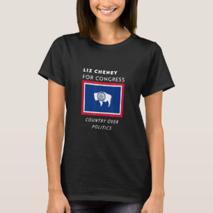 Camiseta Liz Cheney para o Congresso Nacional sobre Polític