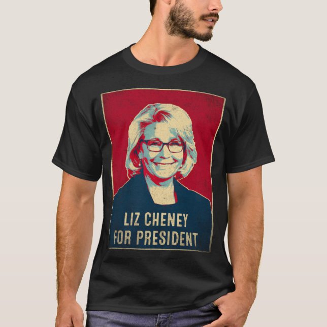 Camiseta Liz Cheney Para Presidente 2024 (Frente)