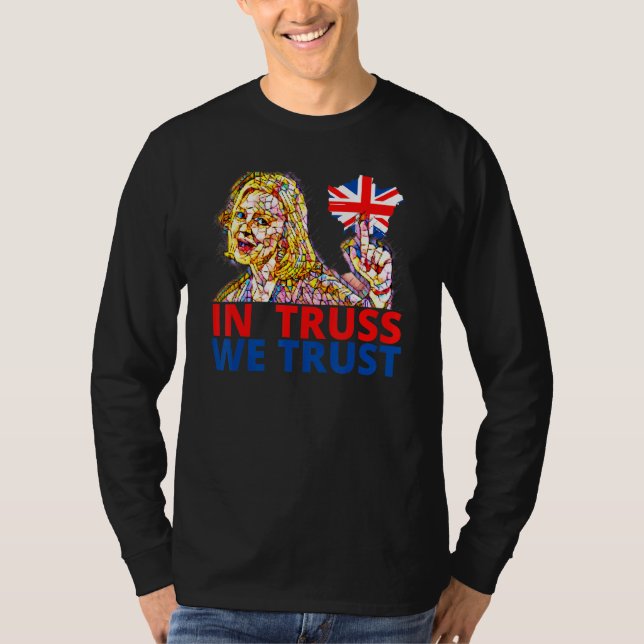 Camiseta Liz Truss  Richi Sunak British Wealthy Tory member (Frente)