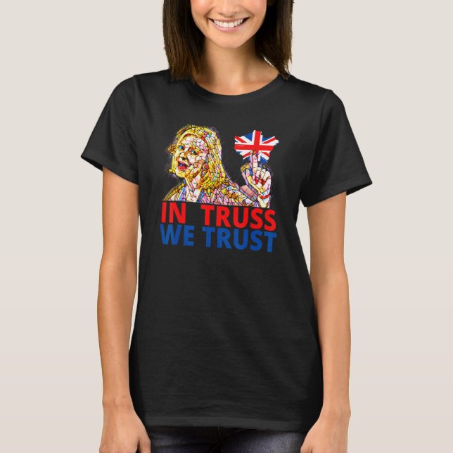 Camiseta Liz Truss  Richi Sunak British Wealthy Tory member (Frente)