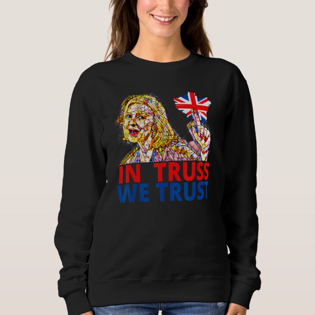 Camiseta Liz Truss  Richi Sunak British Wealthy Tory member (Frente)