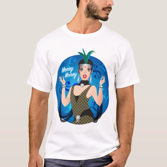 Camiseta Liza Minnelli T-ShirtMoney, dinheiro (Frente)