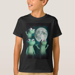 Camiseta Lizard Lizard Engraçado Lizard Moon Me Traindo