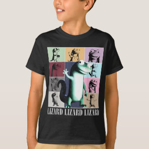 Camiseta Lizard Lizard Meme Vintage Engraçado