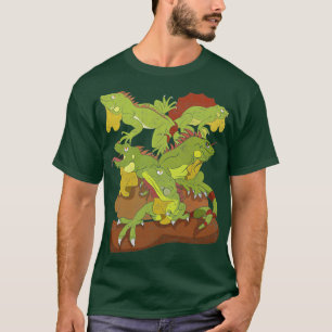Camiseta Lizard Lover Reptile Owner Pet Iguana