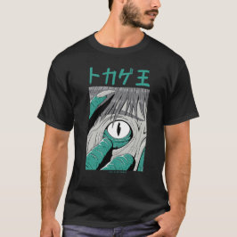 Camiseta Lizard Man Creature Dark Anime