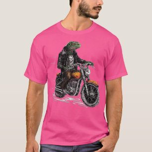 Camiseta Lizard Motorbiker Biker, motociclista