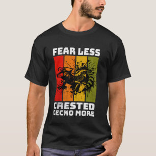 Camiseta Lizard Pet Reptile Pet Crested Gecko