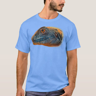 Camiseta Lizard Reptile Digital Painting Scales Triblend