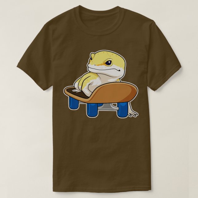 Camiseta Lizard Skater (Frente do Design)