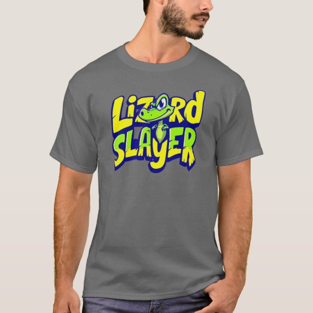 Camiseta Lizard Slayer (Frente)