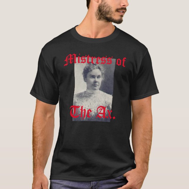 Camiseta Lizzie Borden  (Frente)