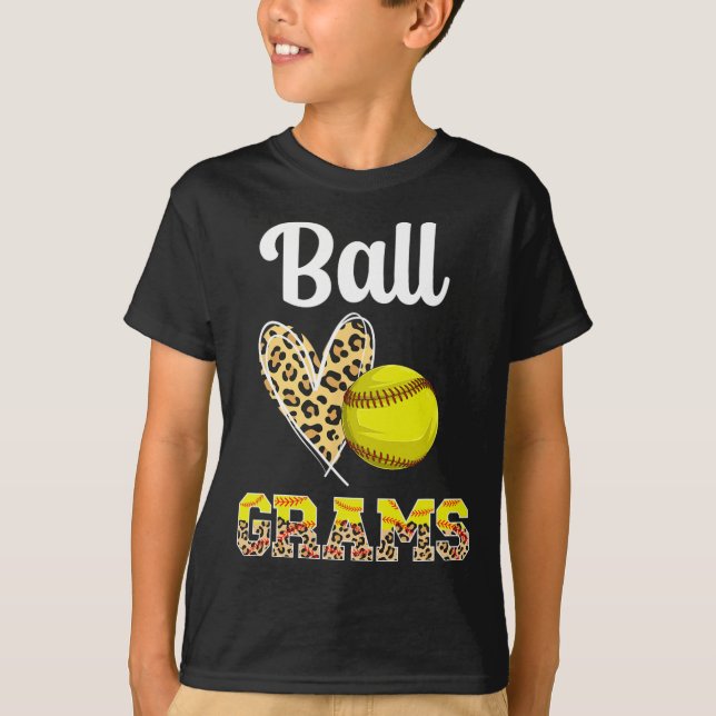 Camiseta Ll Grams Leopard Softll Grams Of A Softll Player G (Frente)