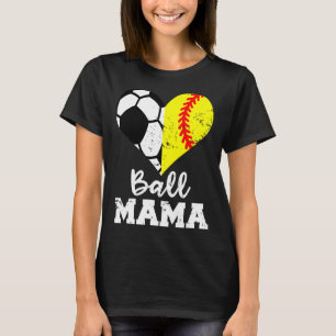 Camiseta Ll Mama Futebol Engraçado Softll Mama 