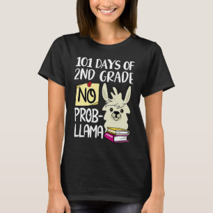 Camiseta Llama & Alpaca 101 dias de segundo Grau sem lama