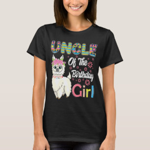 Camiseta Llama Aniversário Tio Da Fazenda De Aniversário