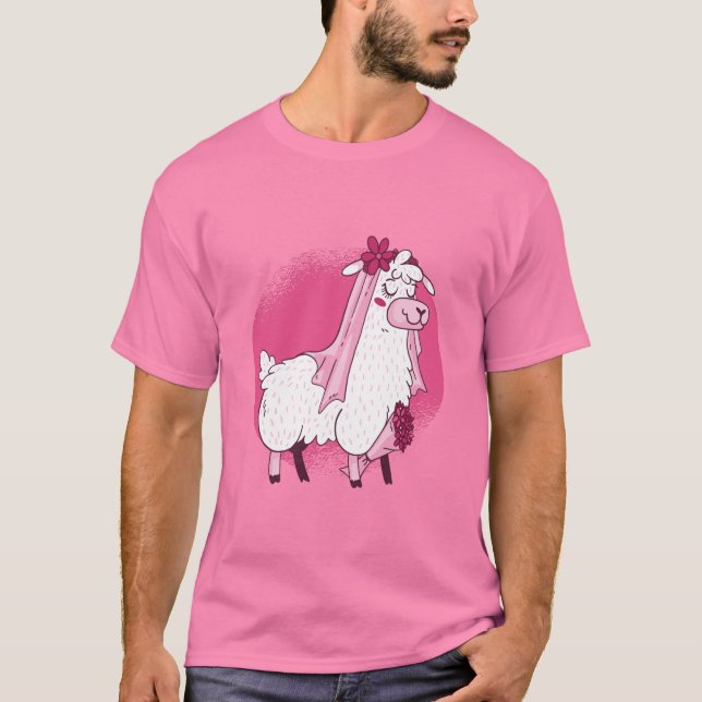 Camiseta Llama Bride (Frente)