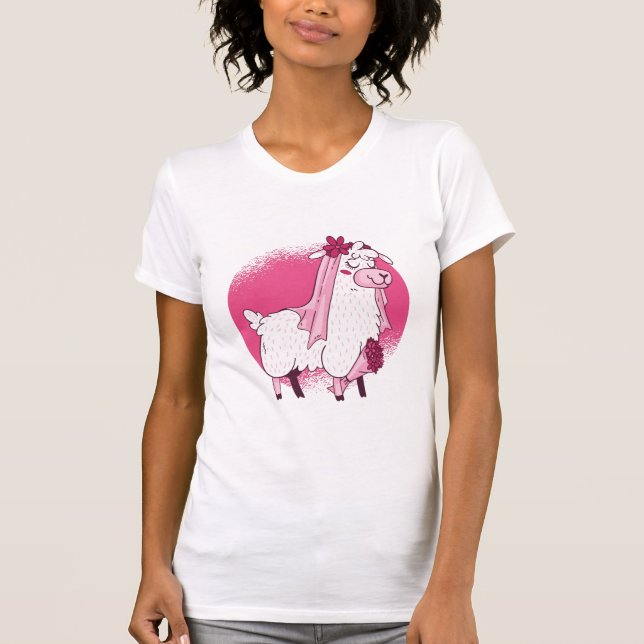 Camiseta Llama Bride (Frente)