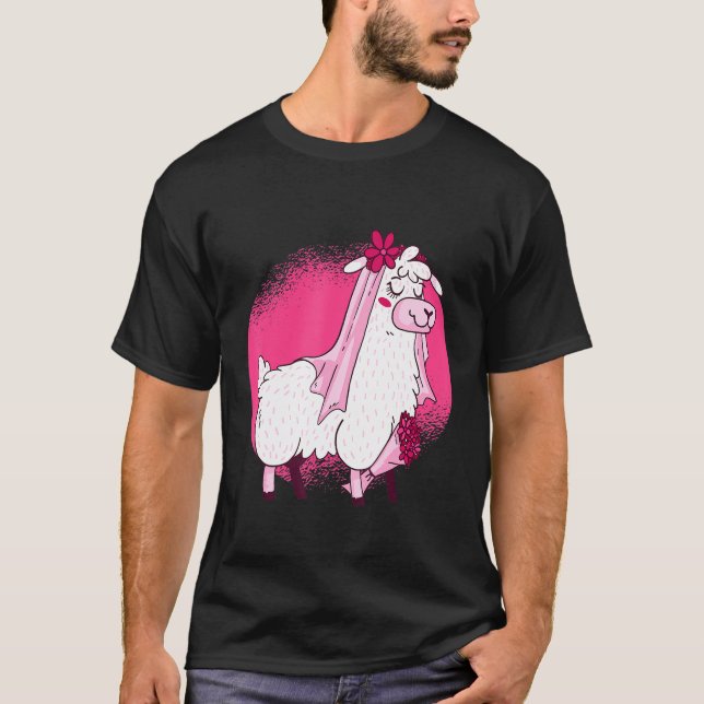 Camiseta Llama Bride (Frente)