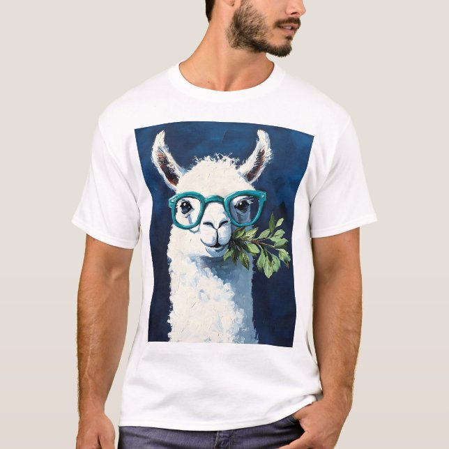 Camiseta Llama Chic Inteligente (Frente)