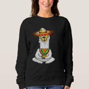 Camiseta Llama Comendo Taco Legal Alpaca Mexicano