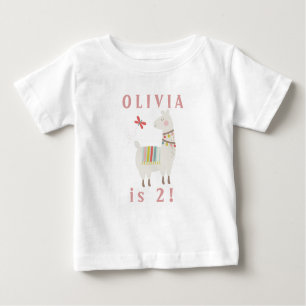 Camiseta Llama Cute Pensou Que Era O Nome Personalizado E A