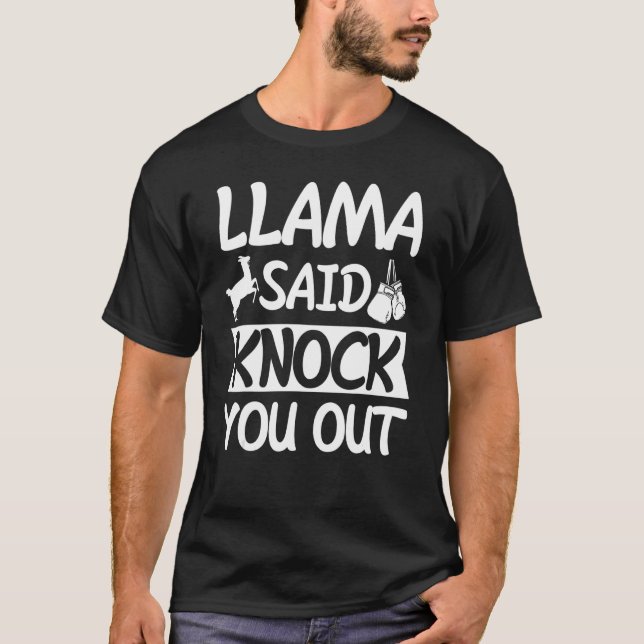 Camiseta Llama Disse Para Te Tirar Roupa (Frente)
