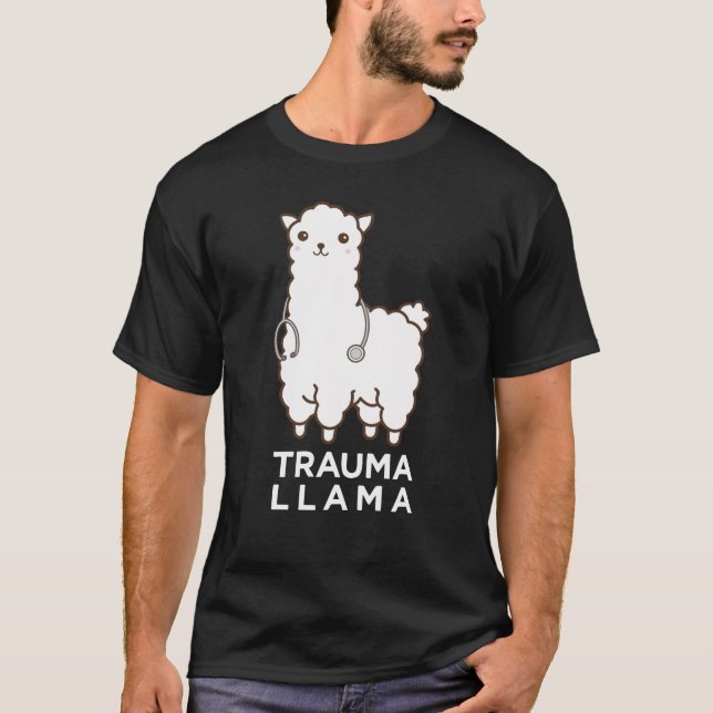 Camiseta Llama Doutor No Trauma Llamas (Frente)