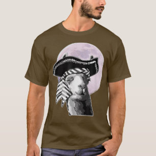 Camiseta Llama Em Pirata Figurino Halloween 5905