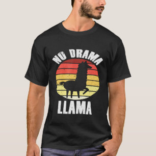 Camiseta Llama Fazendo Aquisperador Aquecedor Sem Drama Lla
