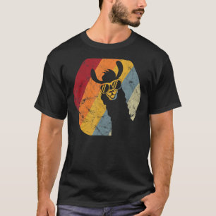 Camiseta Llama Funny Sunglass Zoo Alpaca Vintage Animal N