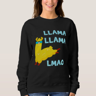 Camiseta Llama Lama LMAO Jumping Alpaca Legal