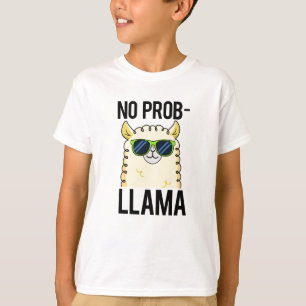 Camiseta Llama Legal Llama Pun sem Prob-Llama